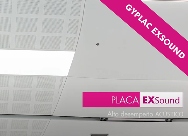 Centro Comercial Viva Envigado - Placa Gyplac Exsound